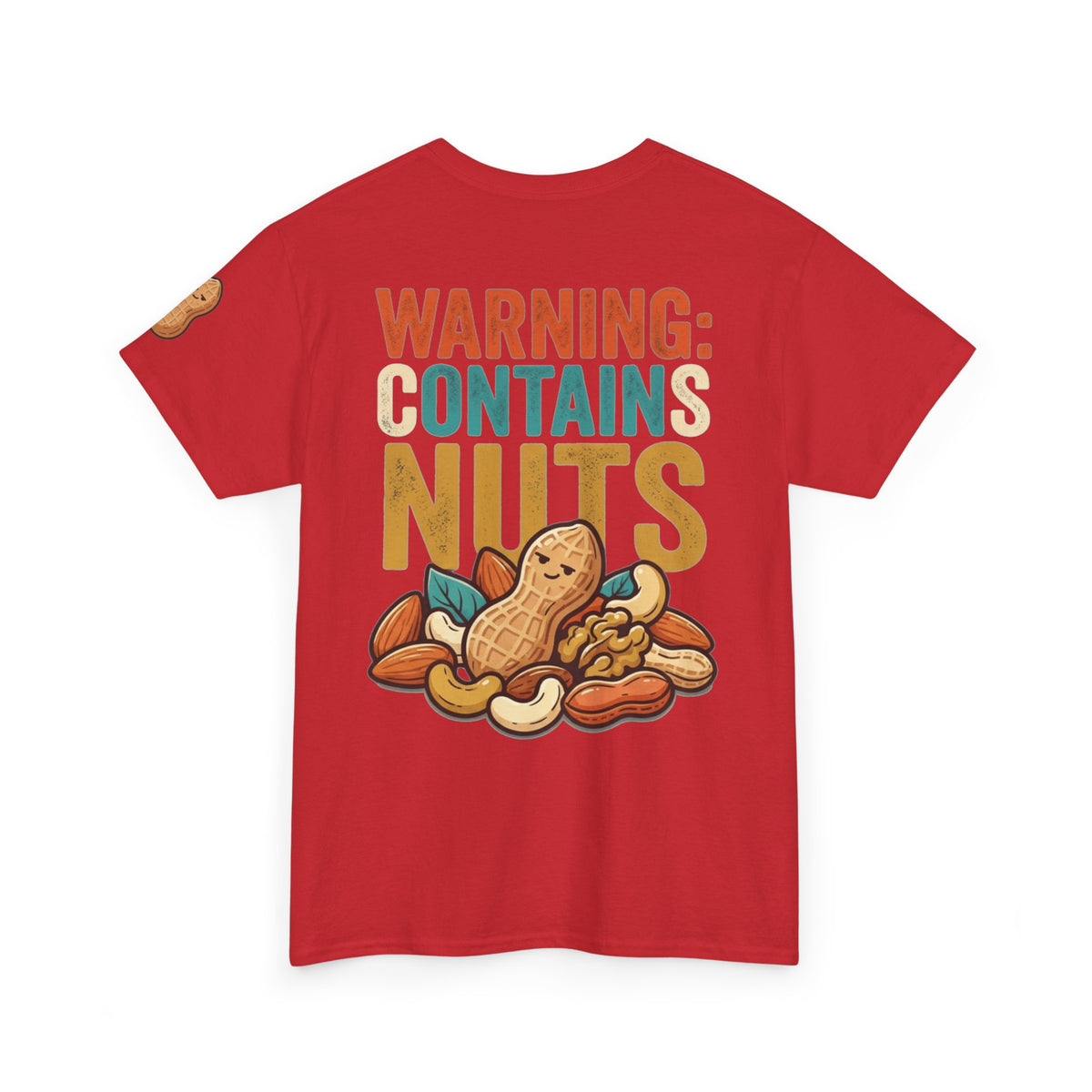 "Warning Contains Nuts" Premium Graphic Tee