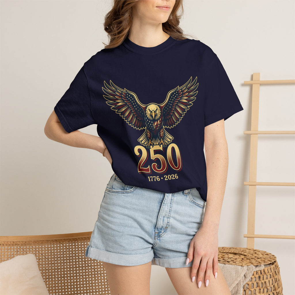 "USA Eagle 250 Years" Unisex Garment-Dyed Tee