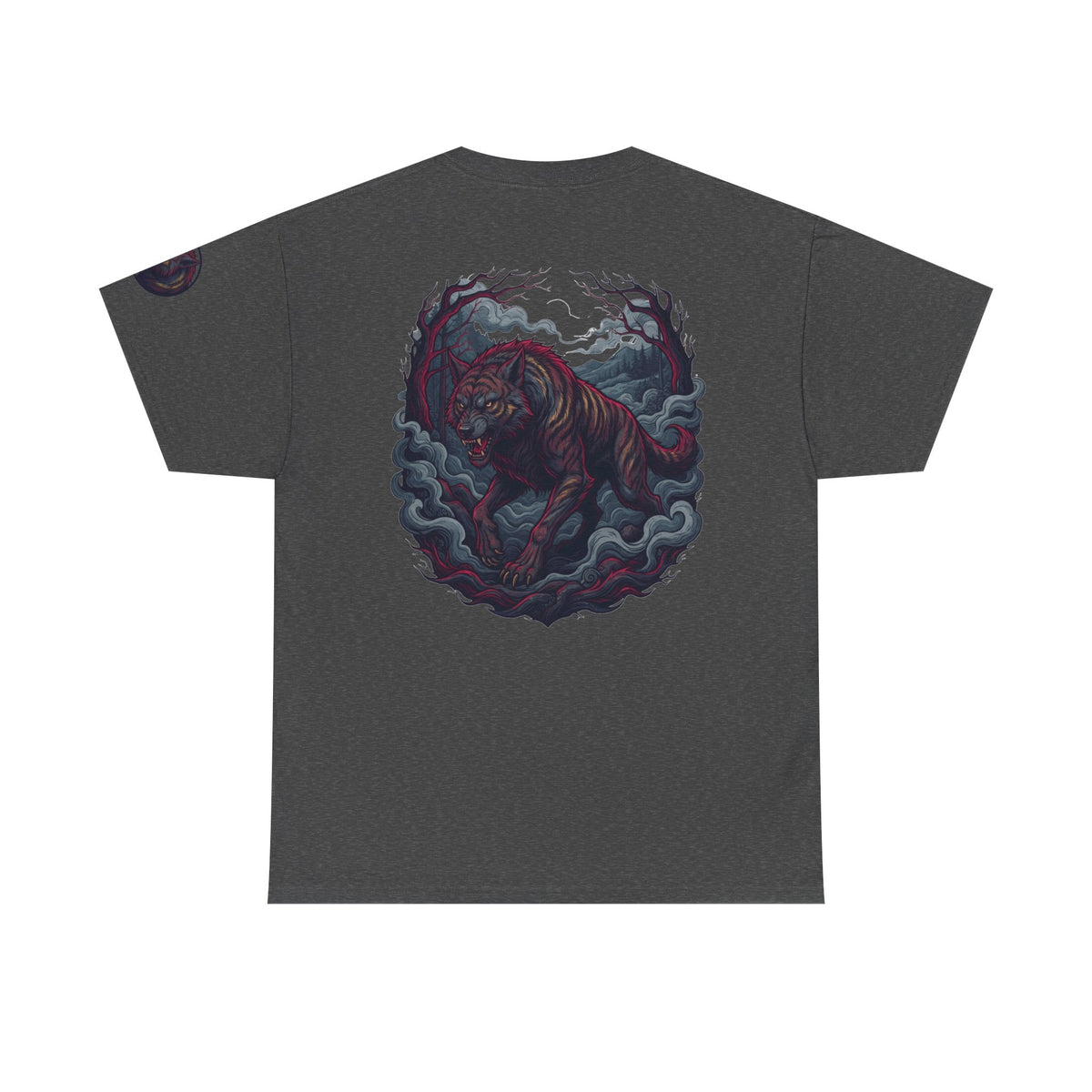 Color: Dark Heather | The Beast of Gévaudan (France) Premium Graphic Tee