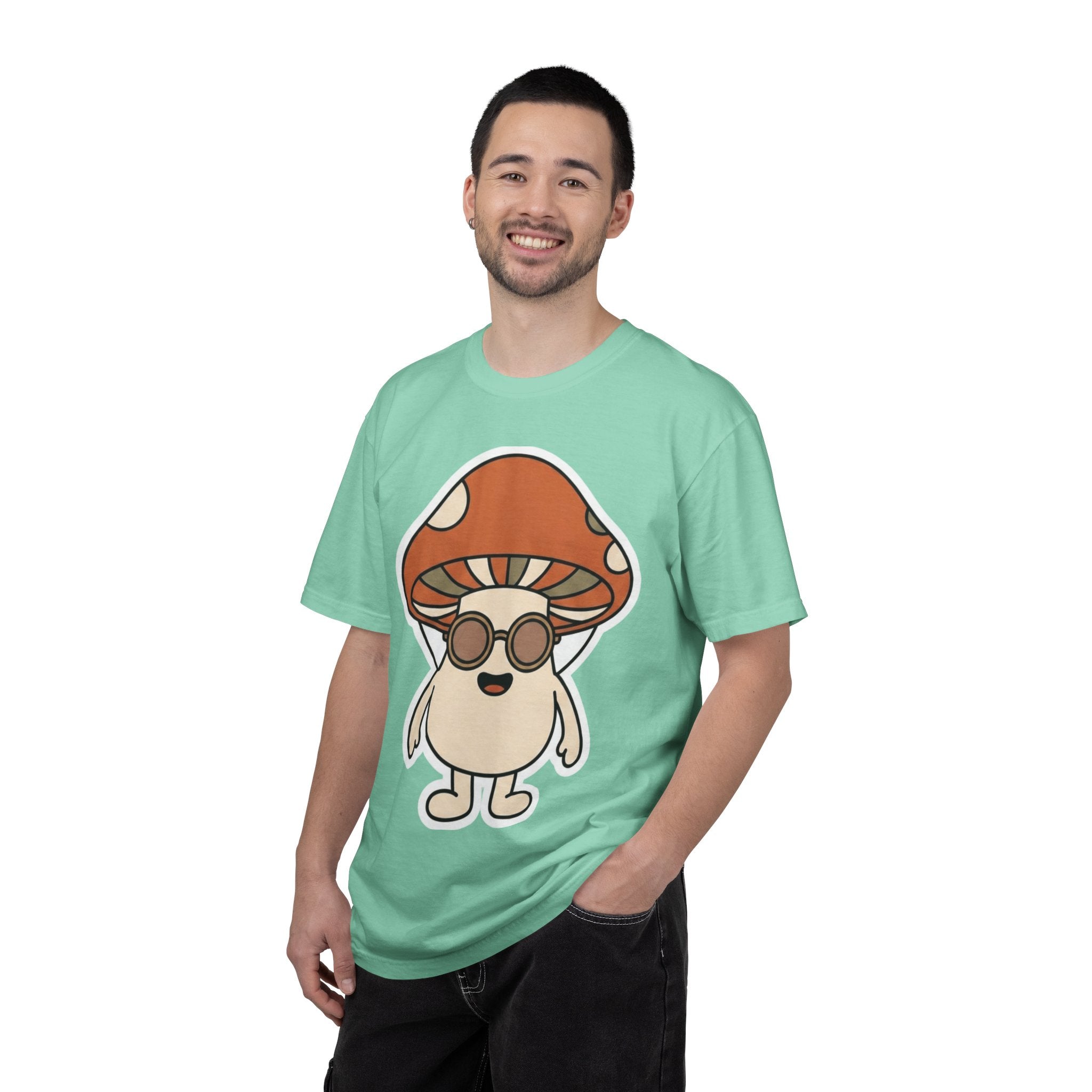 "Shroom Man" Unisex Garment-Dyed Tee