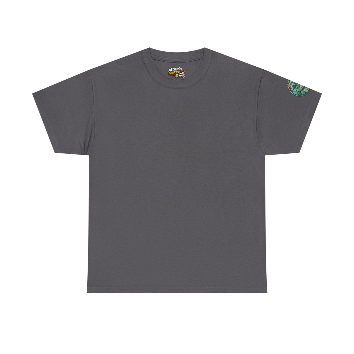 Color: Charcoal | Kappa (Japanese Folklore) Premium Graphic Tee