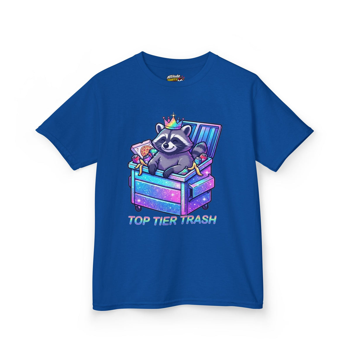 Color: Royal | Top Tier Trash Kids Tee