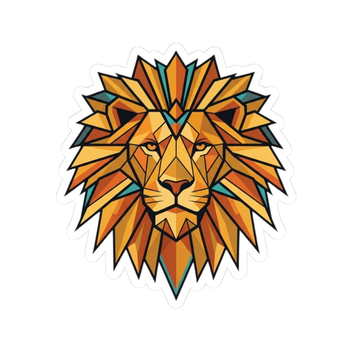 "Leo The Solar Lion" Sticker — Main