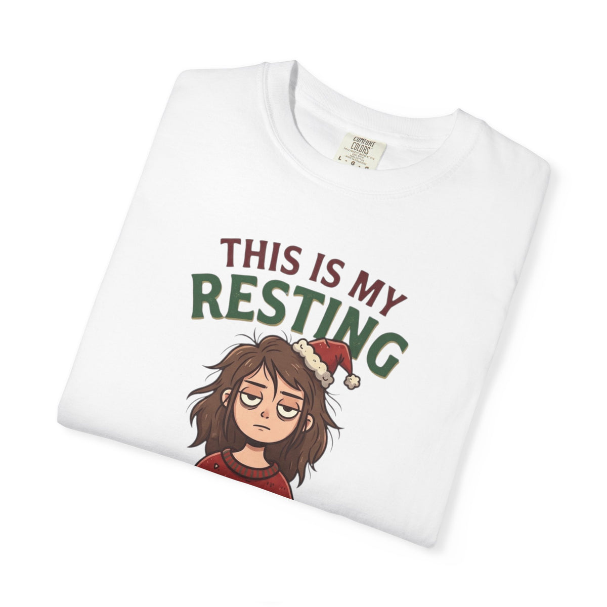 "Christmas Is Ruined" Unisex Garment-Dyed Tee