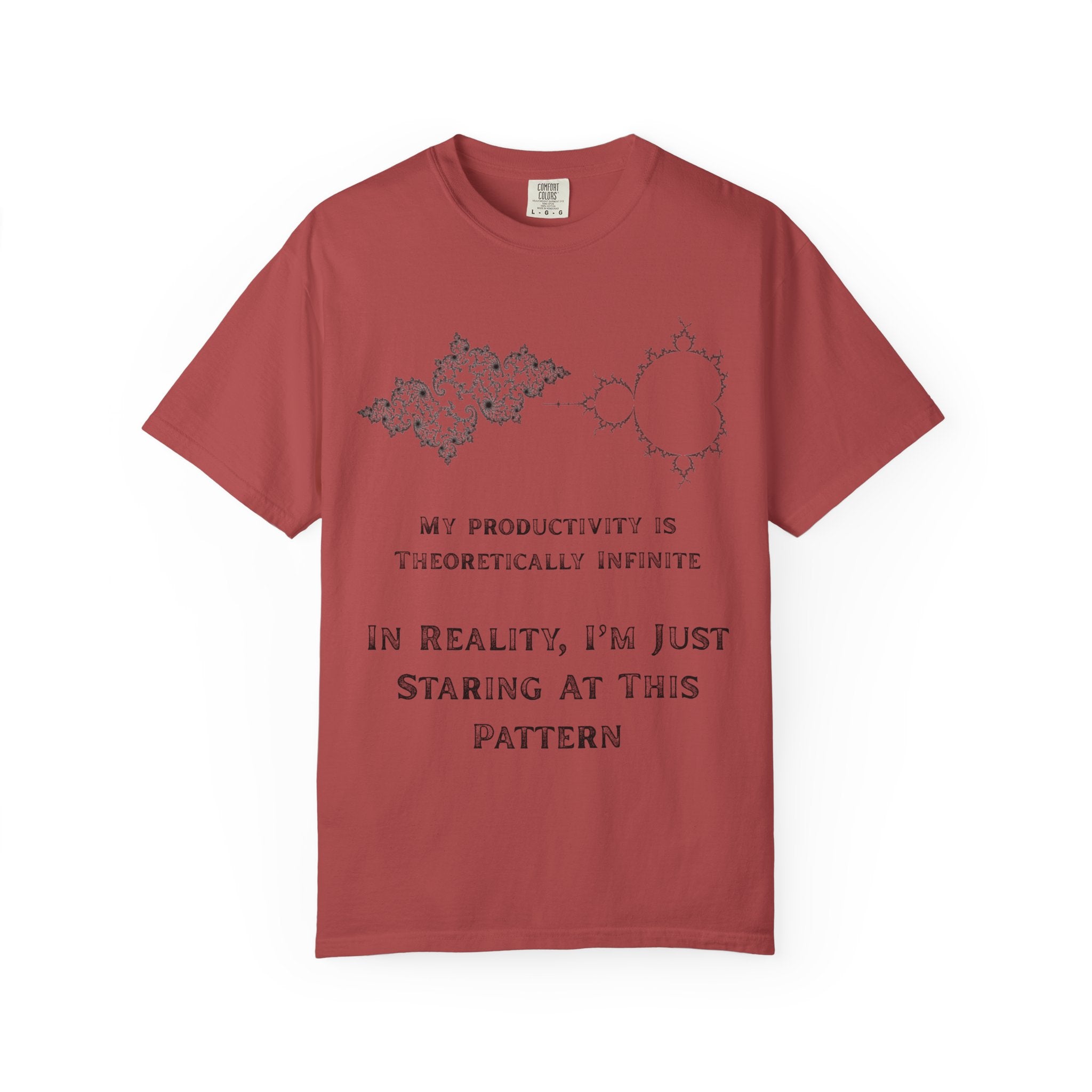 "Theoretically Infinite" Unisex Garment-Dyed Tee