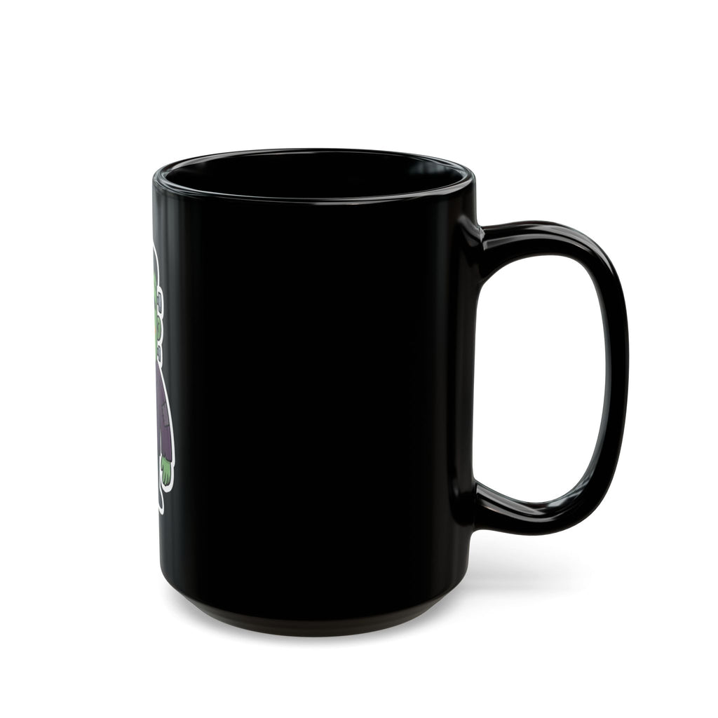"Frankenstein" Black Ceramic Mug