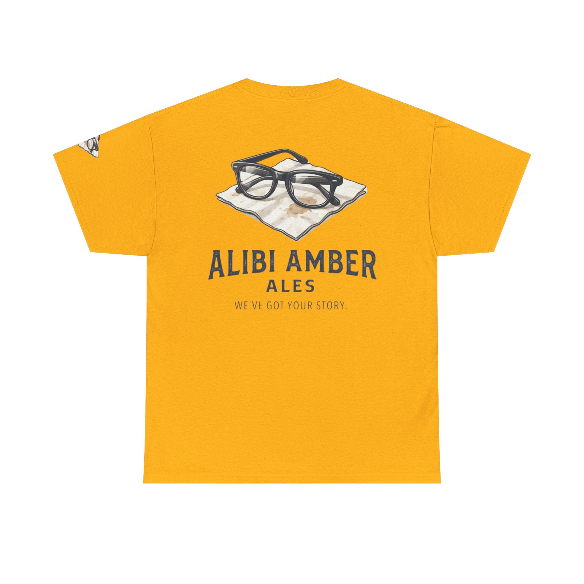 "Alibi Amber Ales" Premium Graphic Tee