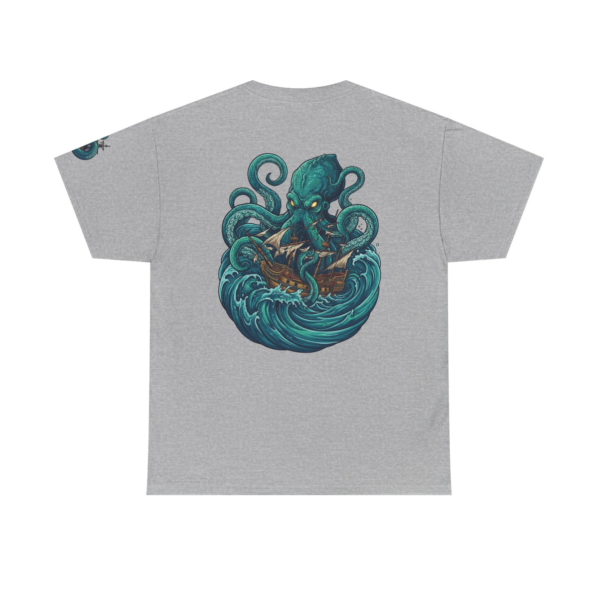 Color: Sport Grey | The Kraken (Norse-Global Maritime) Premium Graphic Tee
