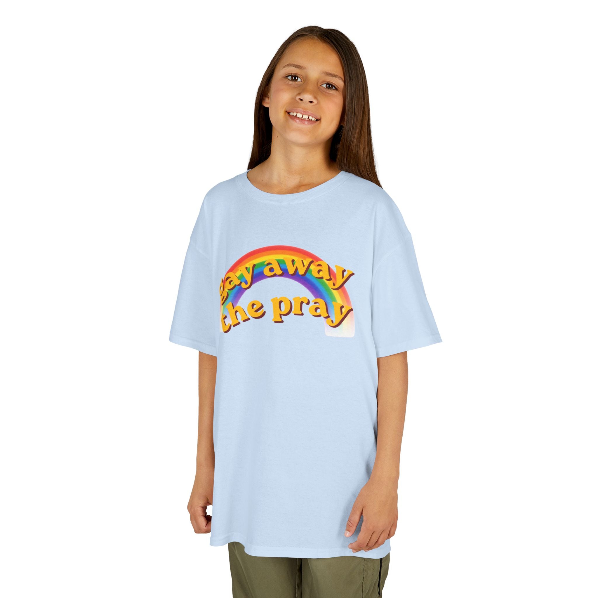 "Gay Away the Pray" Kids Tee
