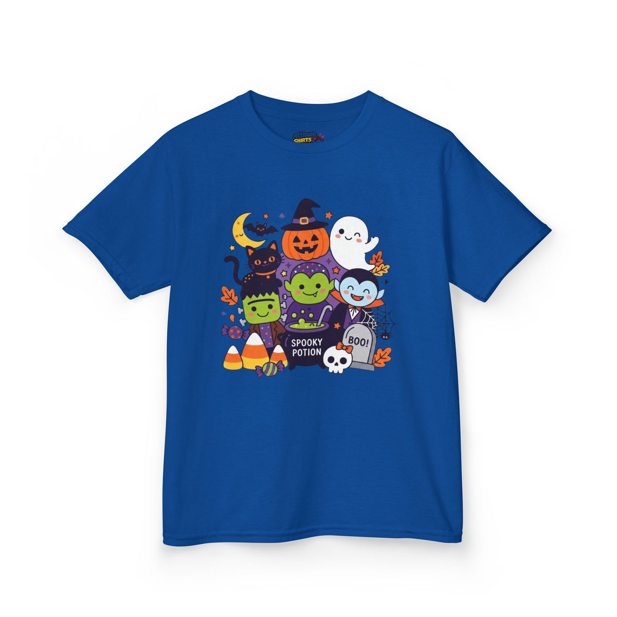 Color: Royal | Spooky Potion Kids Tee