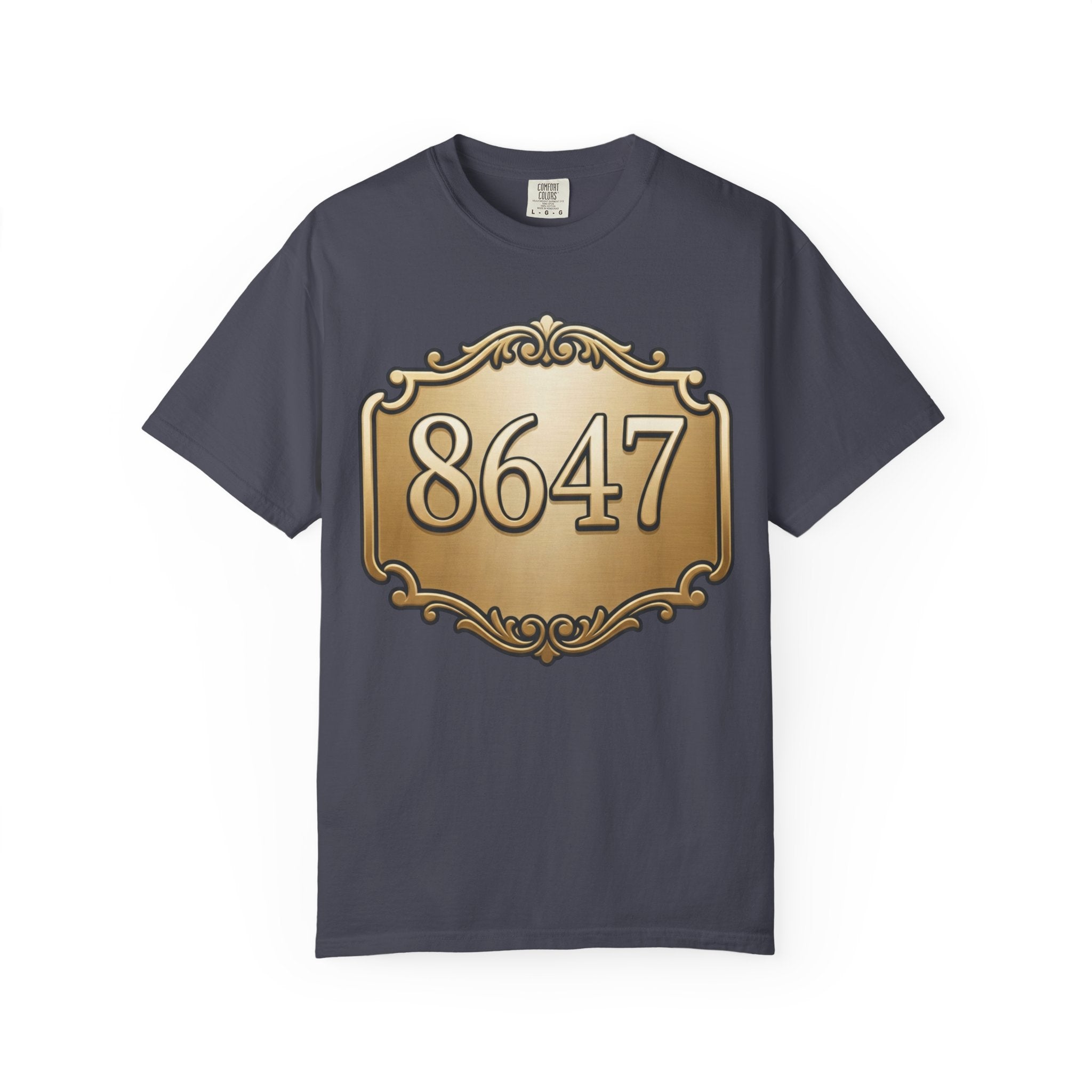 "8647" Unisex Garment-Dyed Tee