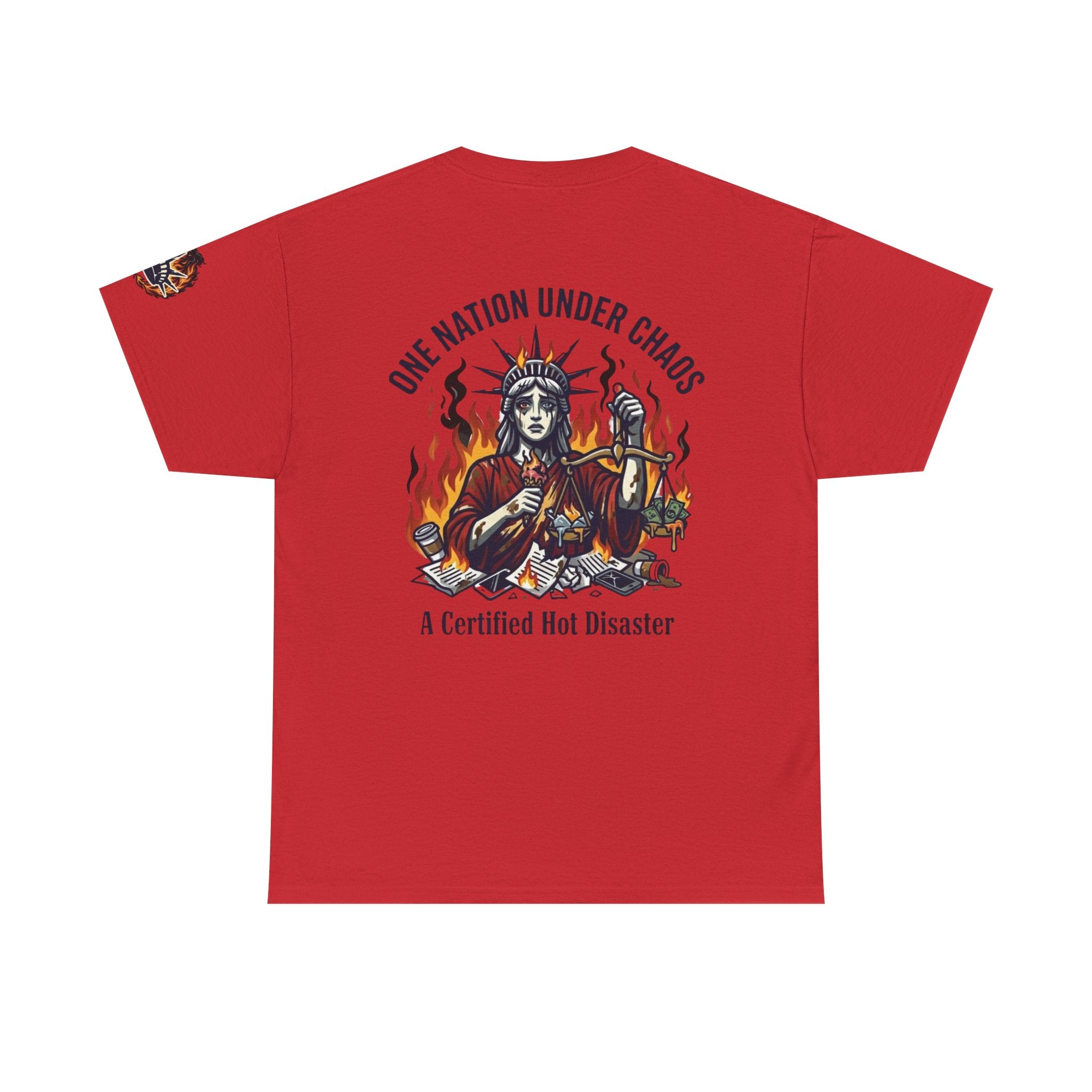 "One Nation Under Chaos" Premium Graphic Tee