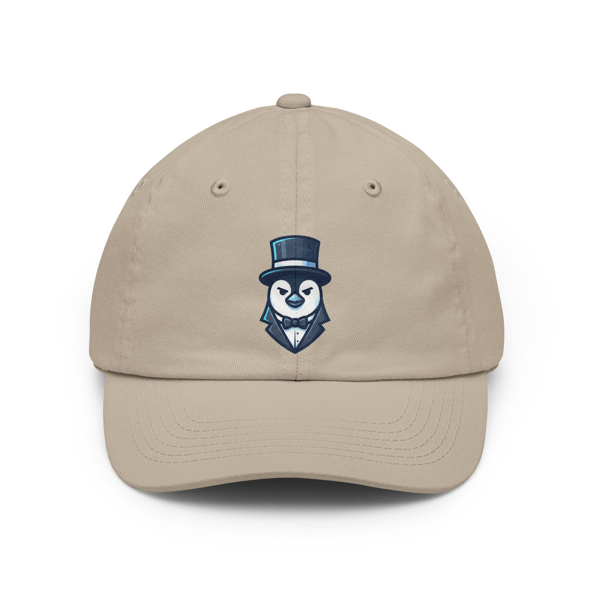 Color: Stone | Penguin Credible Dad Hat — Graphic