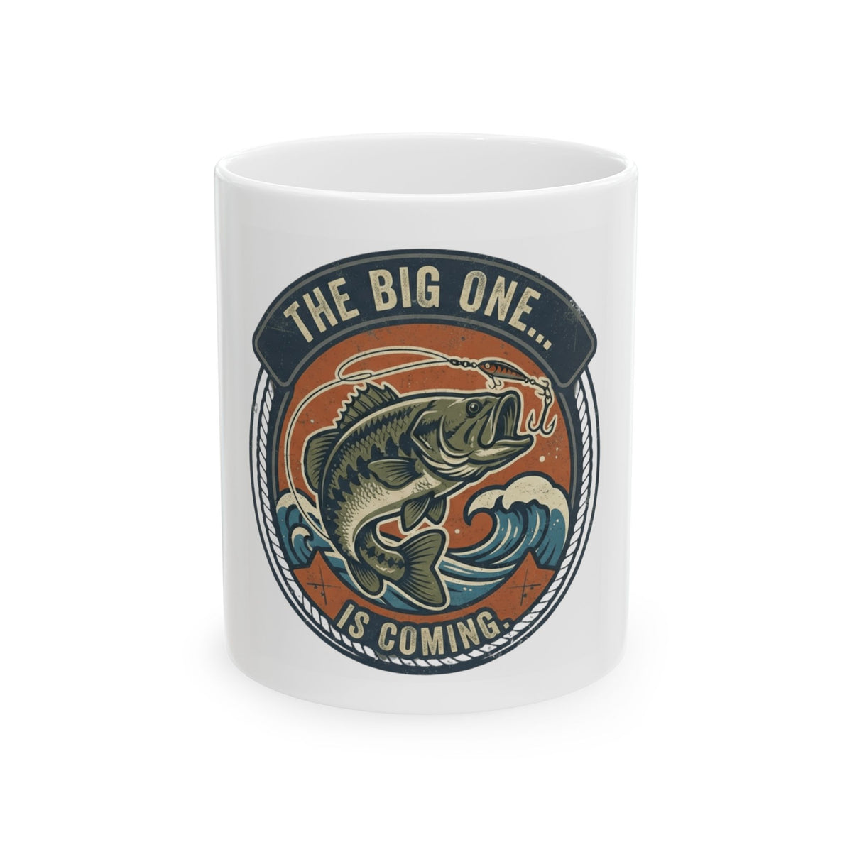 "Master Baiter" White Ceramic Mug