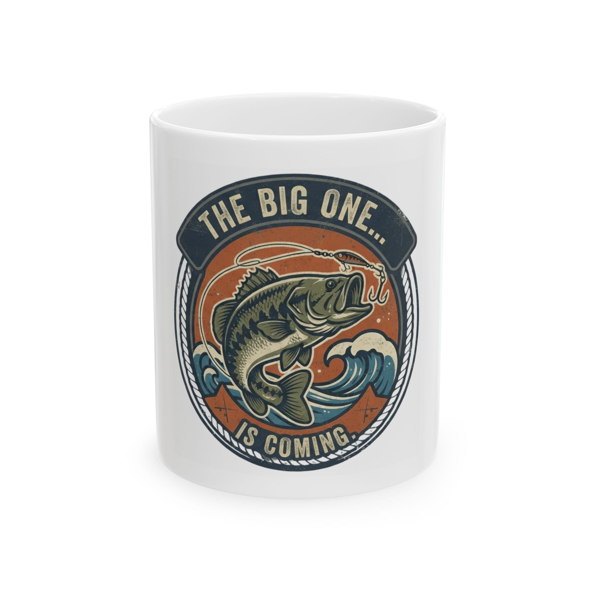 "Master Baiter" White Ceramic Mug