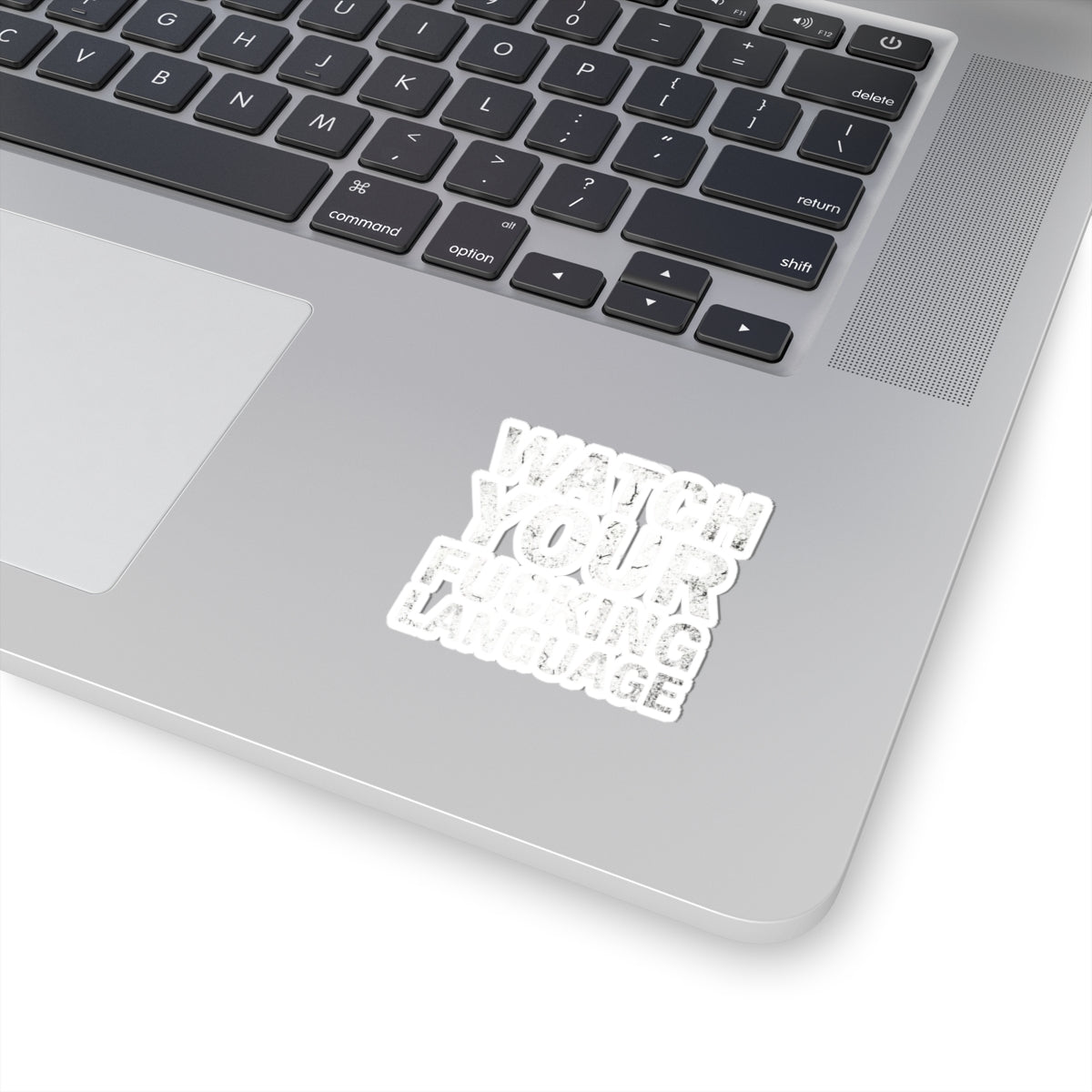 "Watch Your Language" Sticker — Main