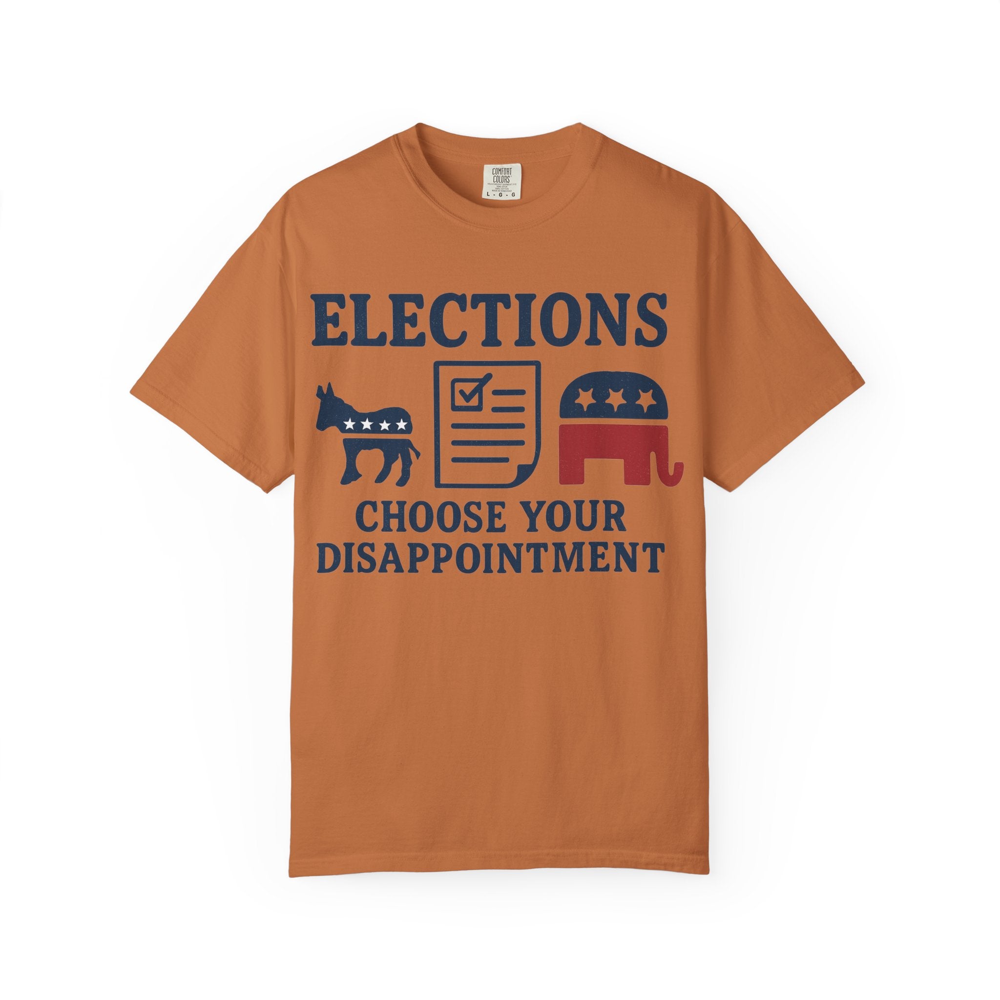 "Voting for the Best" Unisex Garment-Dyed T-shirt