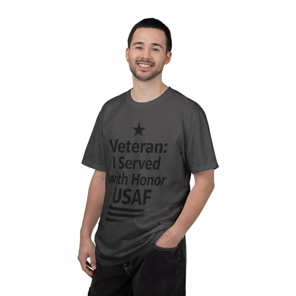 "Served With Honor" Unisex Garment-Dyed T-shirt