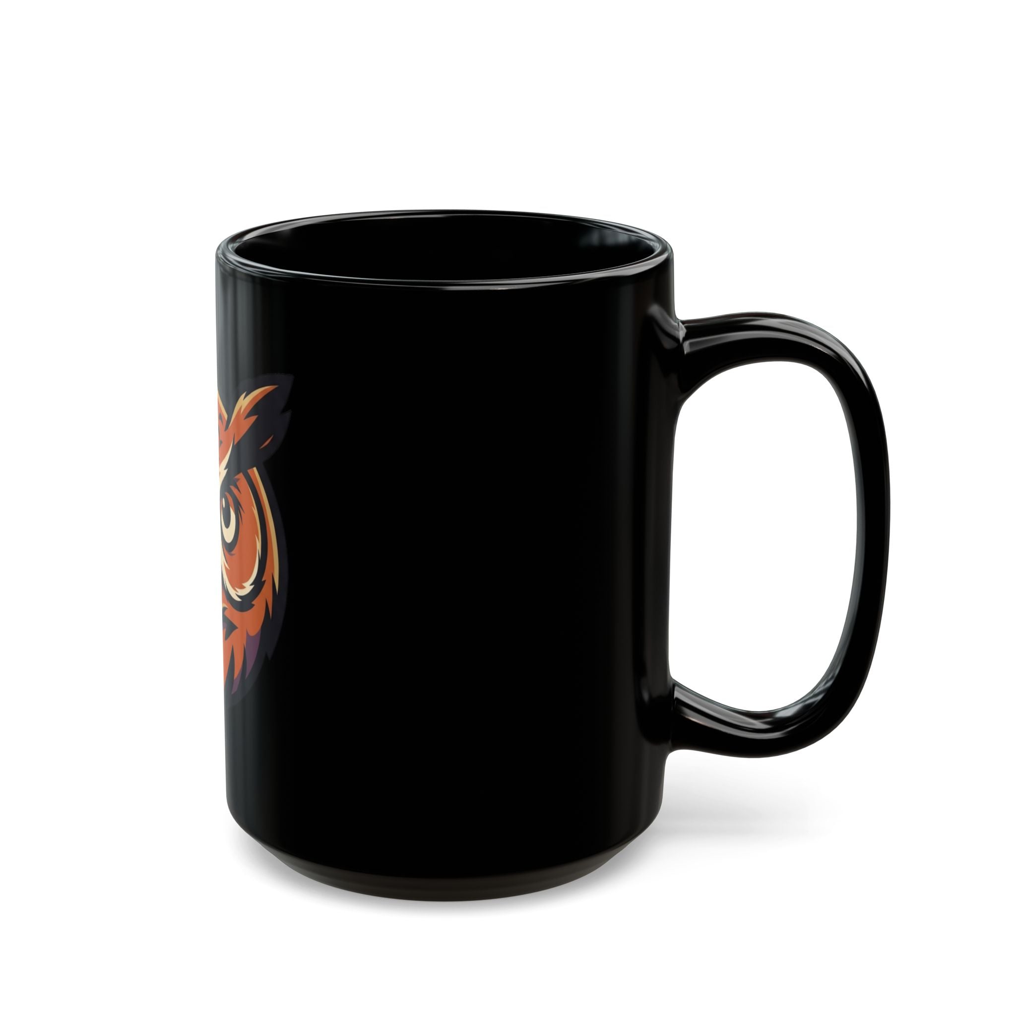 "October Legend" Black Ceramic Mug — Graphic