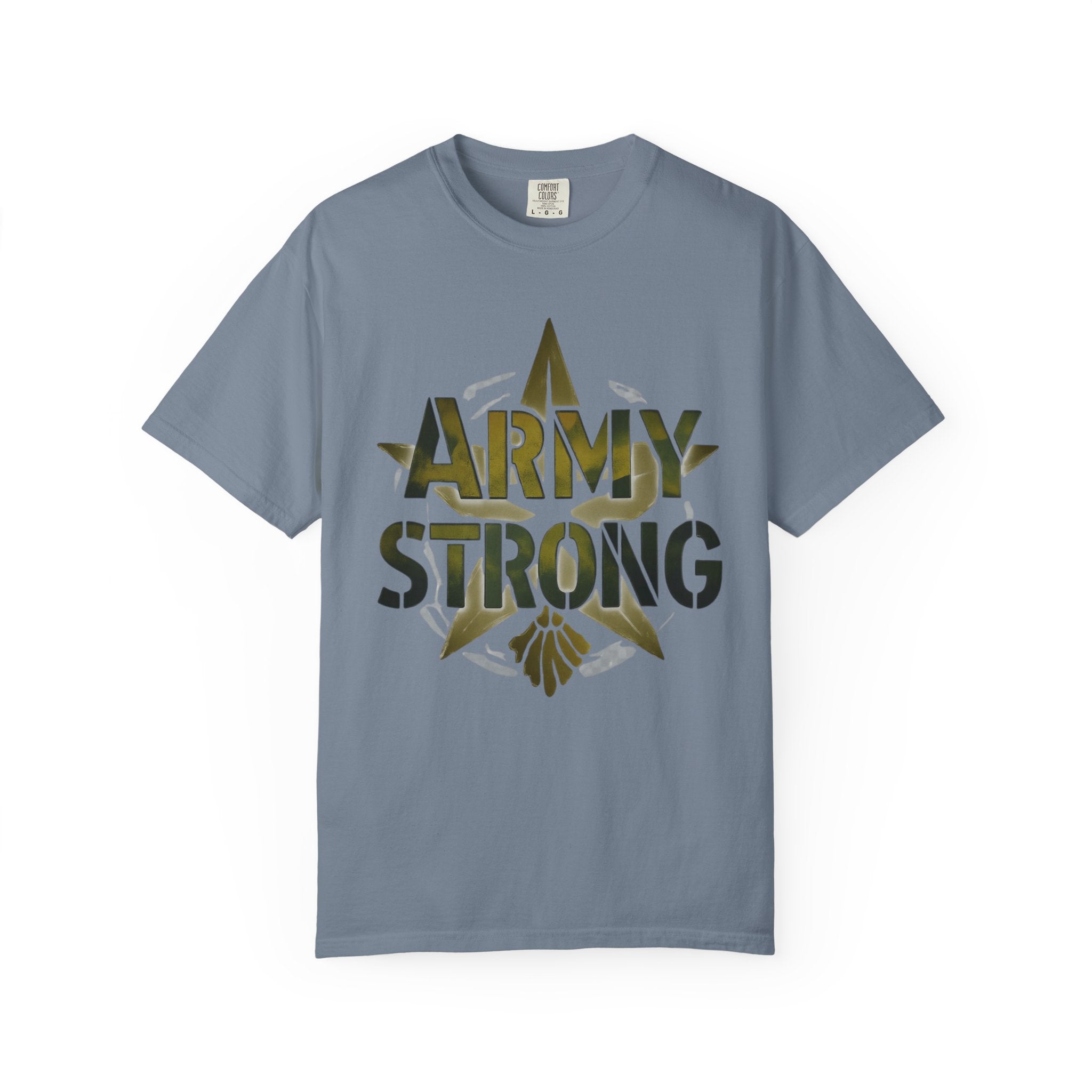 "Army Strong-2" Unisex Garment-Dyed T-shirt