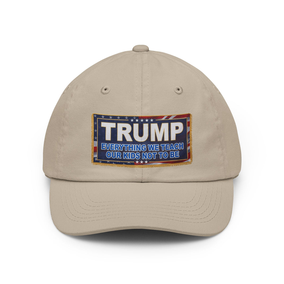 Color: Stone | Trump Teach Our Kids Dad Hat