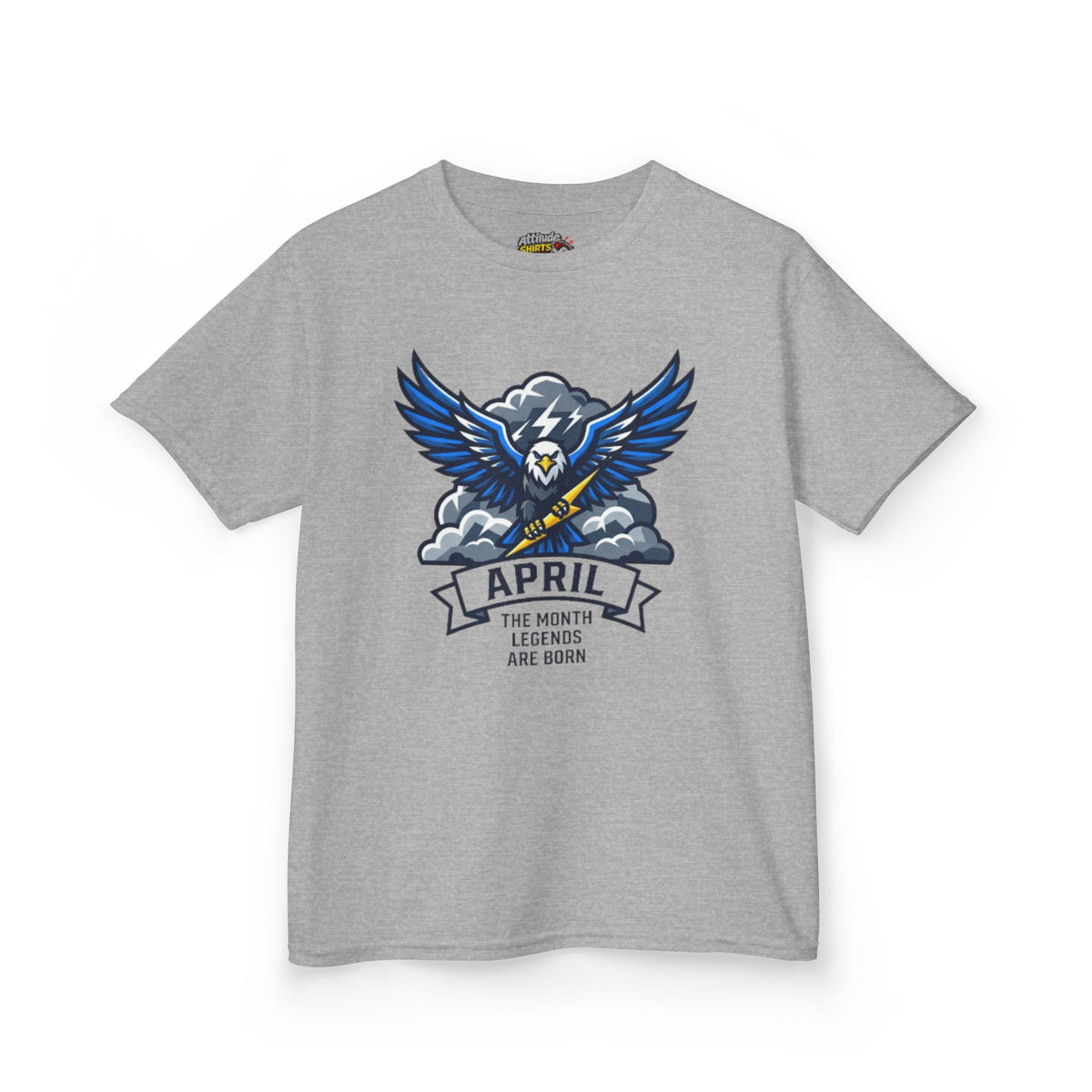 Color: Sport Grey | April Legend Kids Tee
