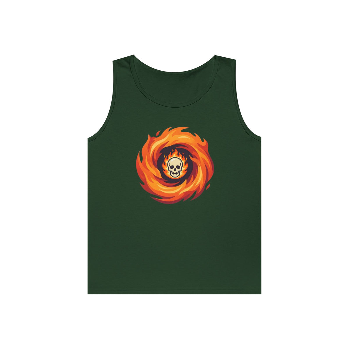 Color: Forest Green | Hellfire Tank Top
