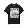 "Live Adventure - Paddle Board" Unisex Garment-Dyed Tee