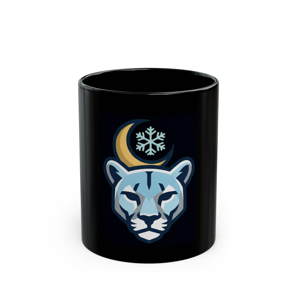 "January Legend" Black Ceramic Mug — Graphic
