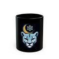 "January Legend" Black Ceramic Mug — Graphic