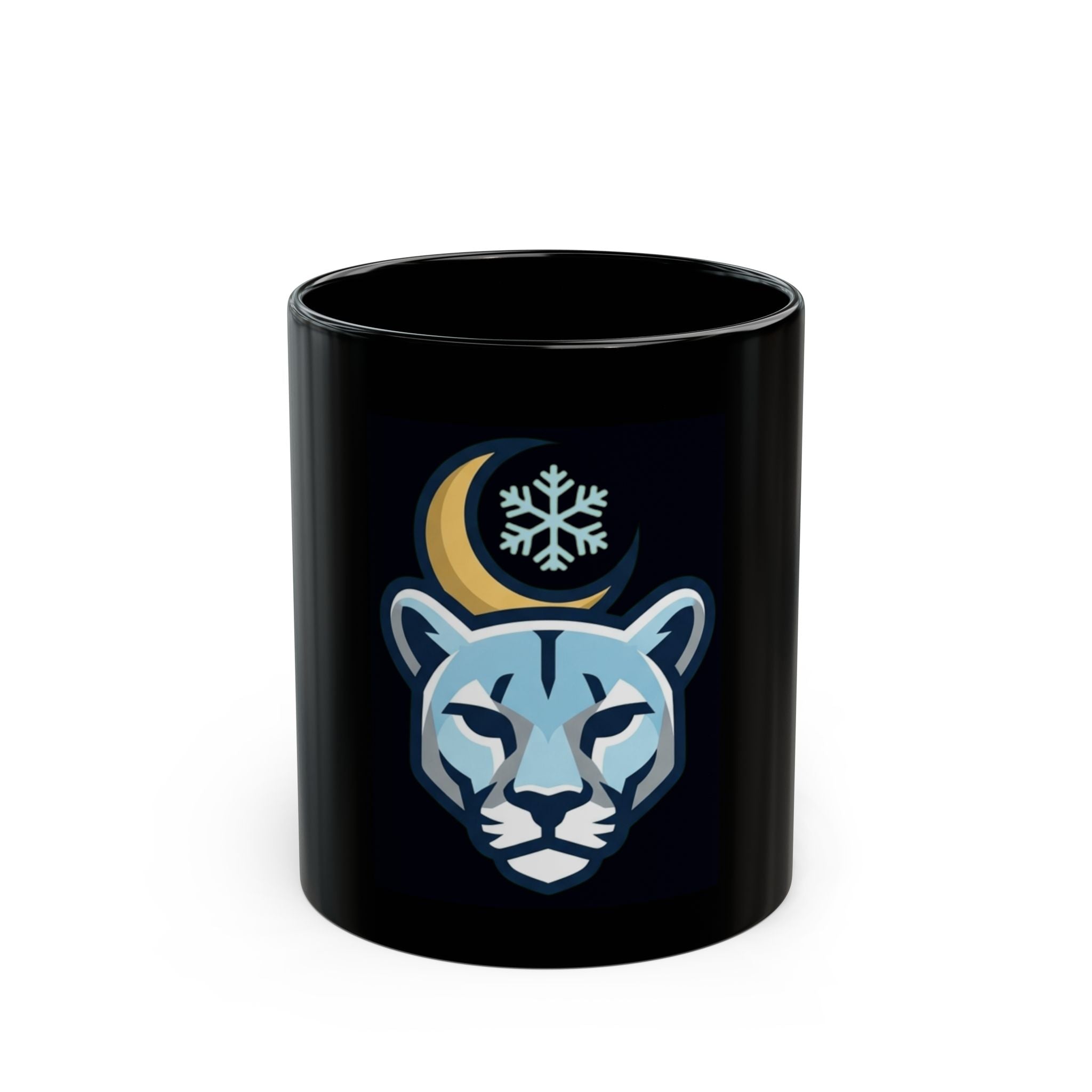 "January Legend" Black Ceramic Mug — Graphic