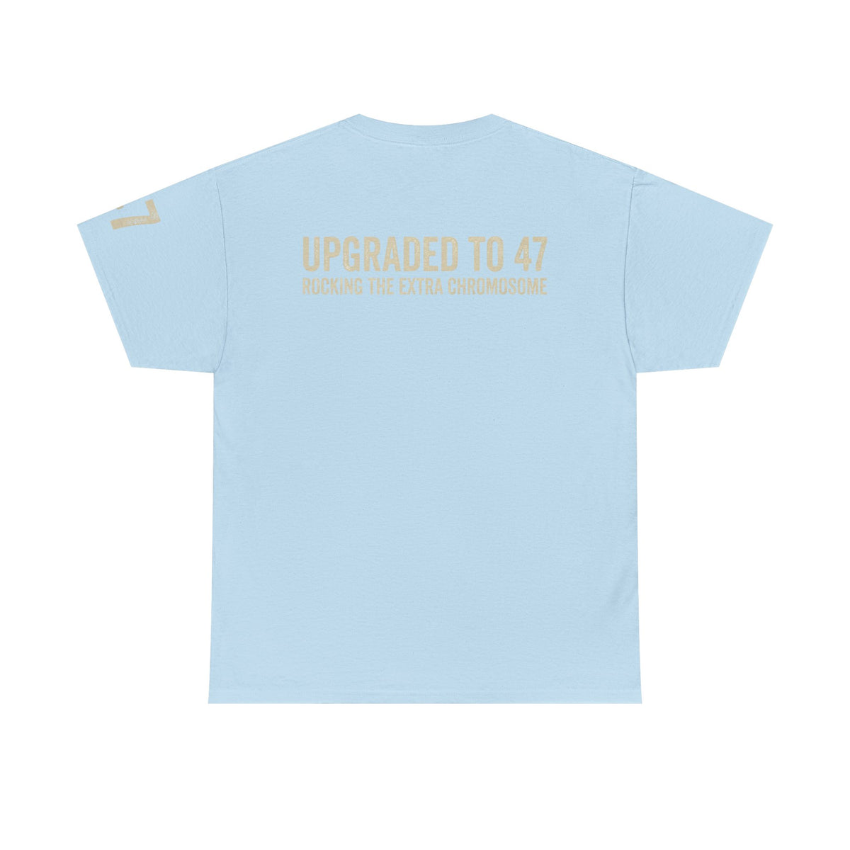 Color: Light Blue | 47 Chromosomes Premium Graphic Tee