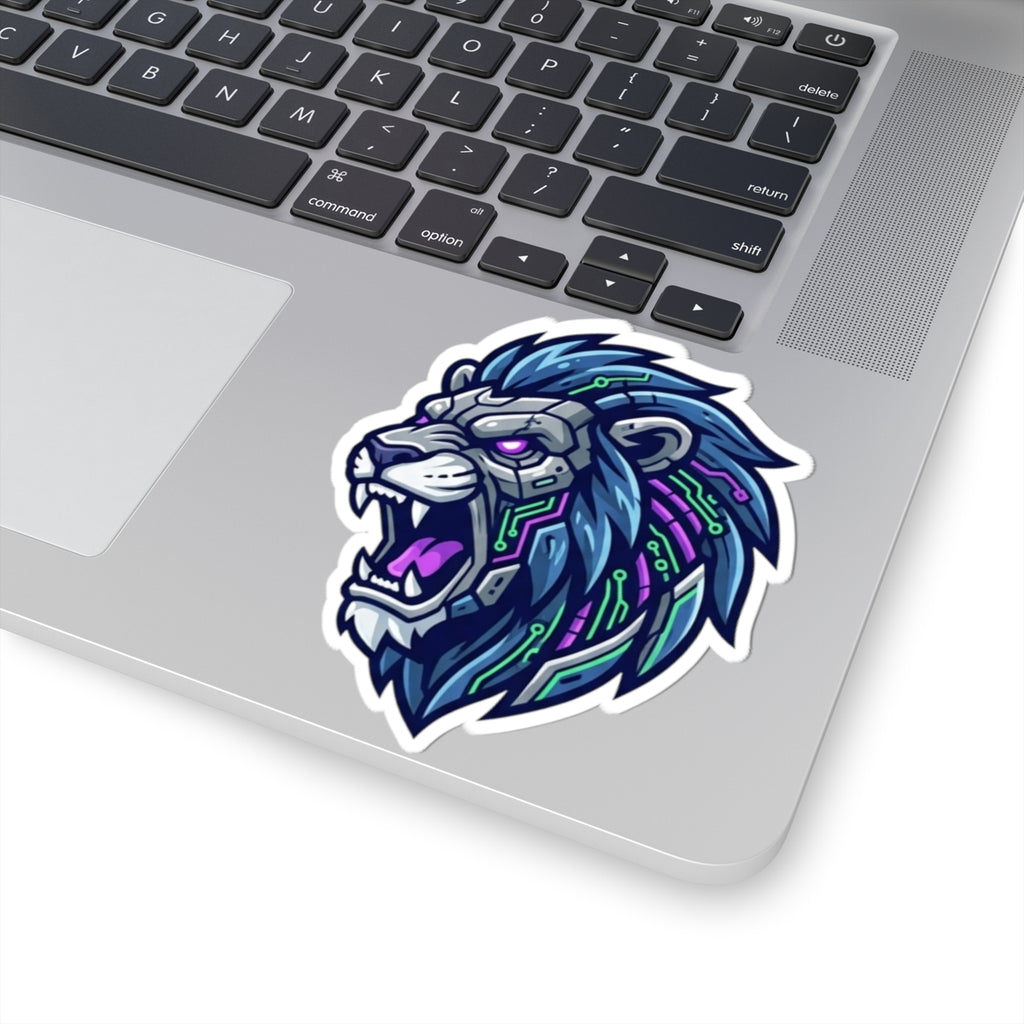"Cyber Lion" Sticker