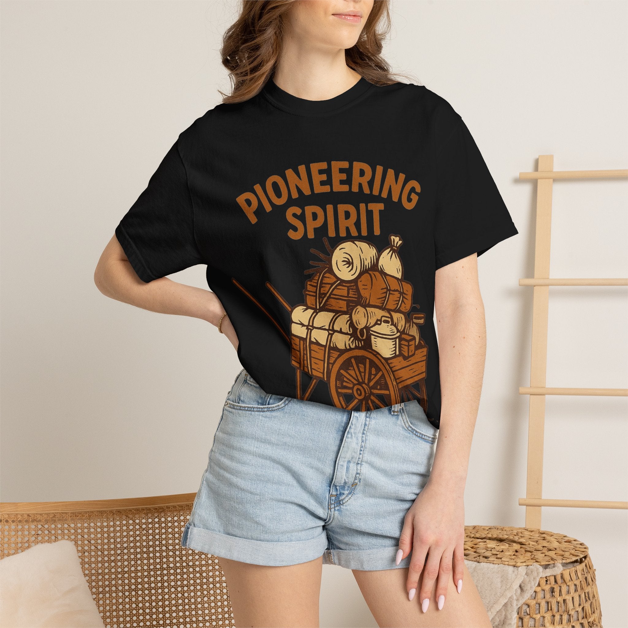 "Pioneering Spirit" Unisex Garment-Dyed T-shirt
