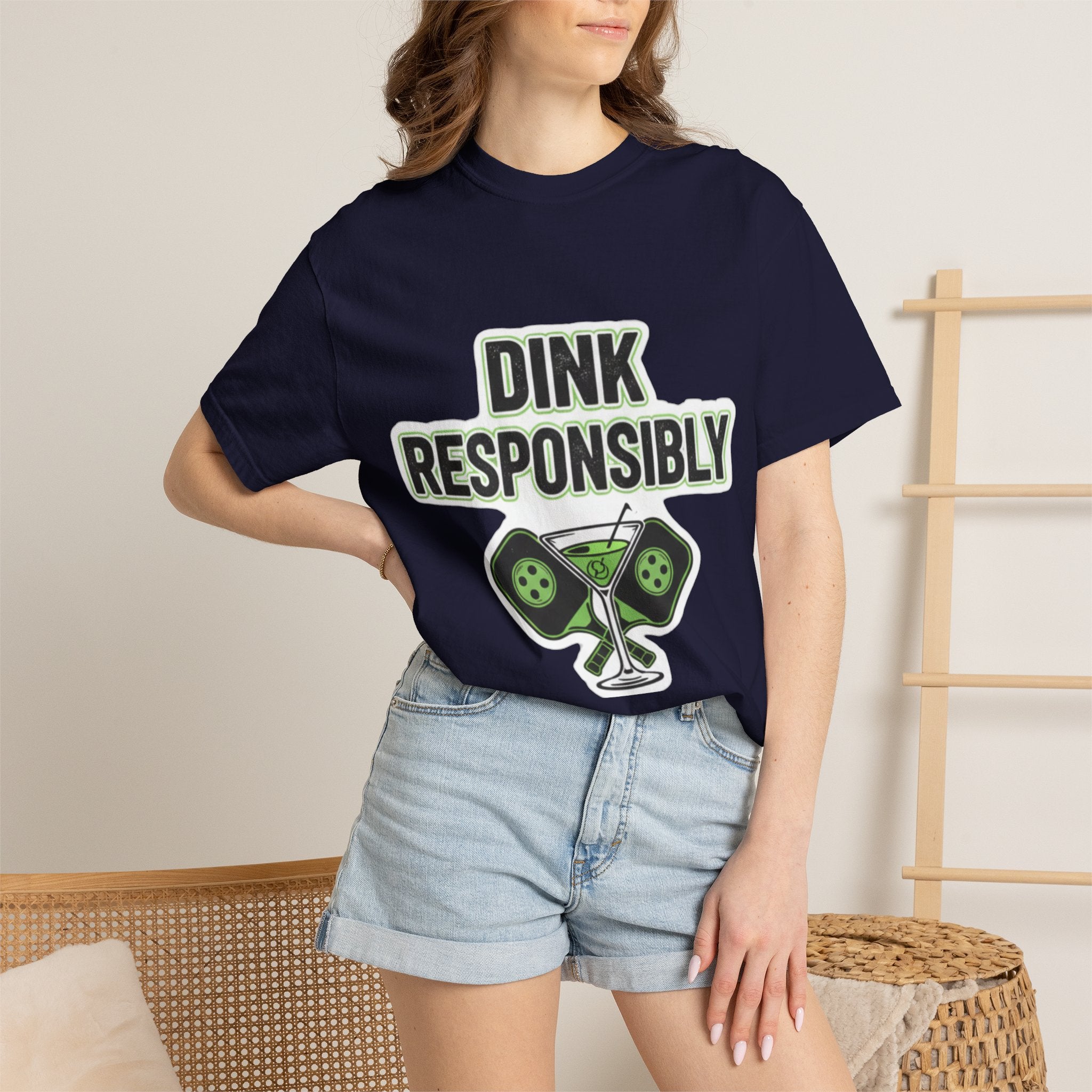 Dink Responsibly | Garment-Dyed Tee — AttitudeShirts