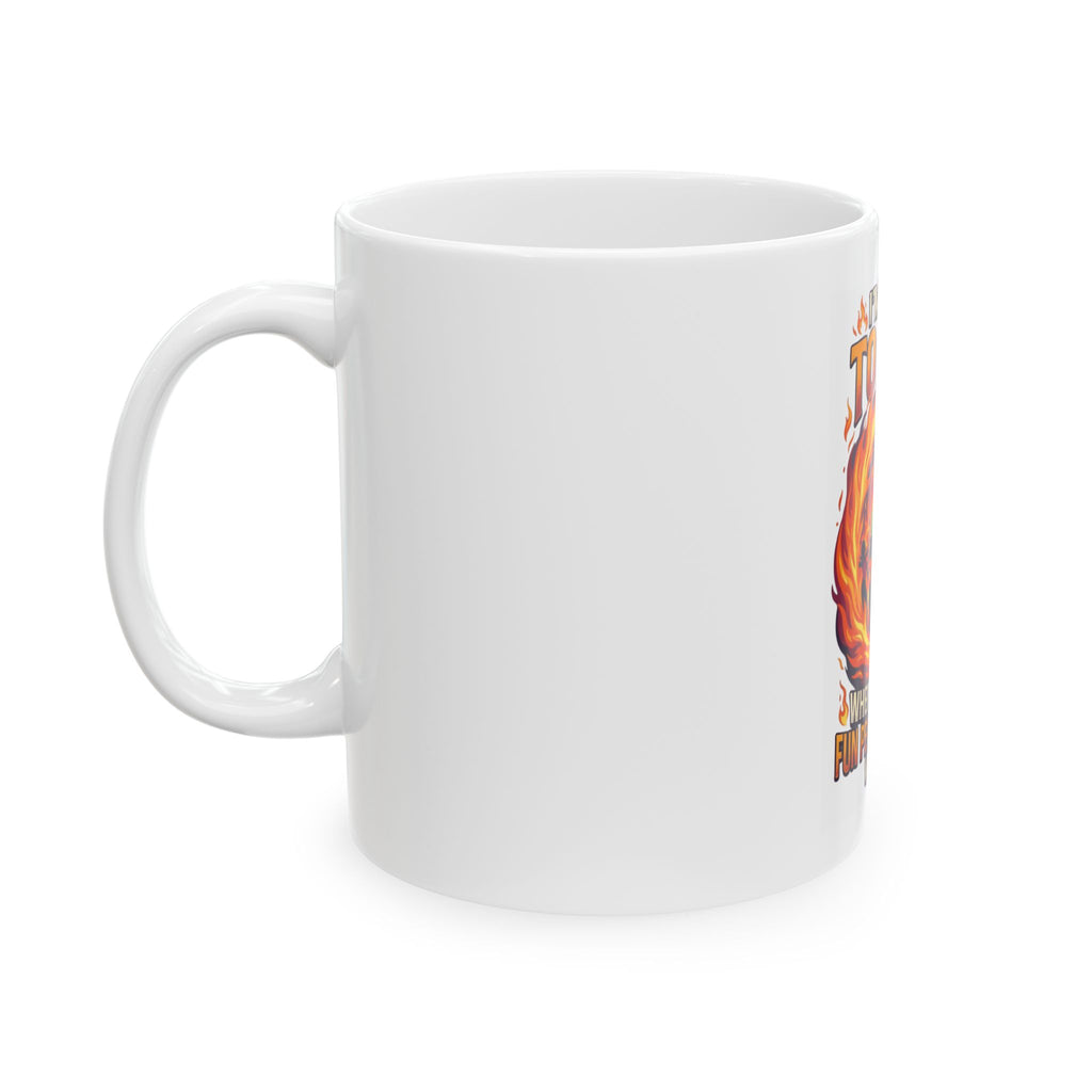 "I'm Going to Hell" White Ceramic Mug