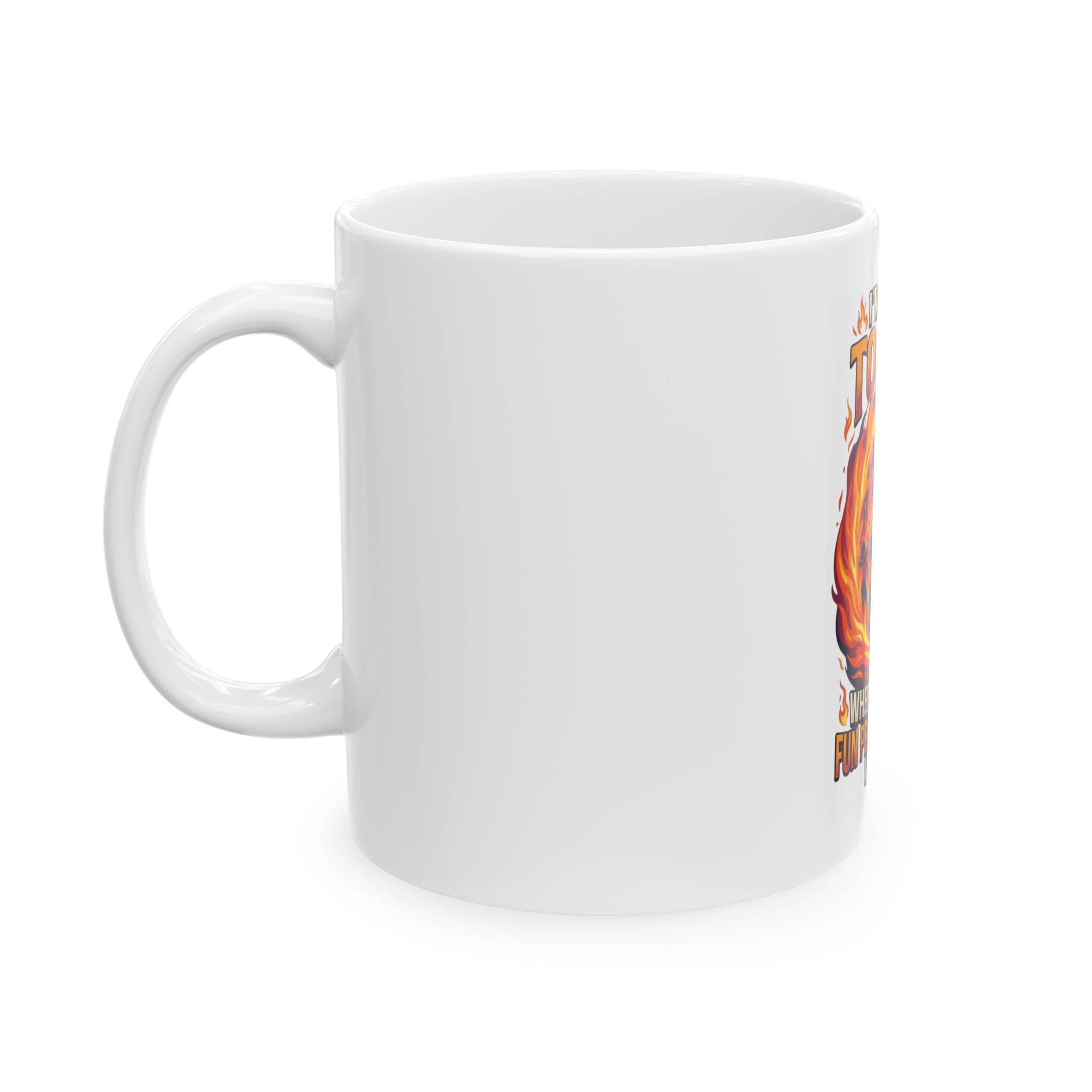 "I'm Going to Hell" White Ceramic Mug