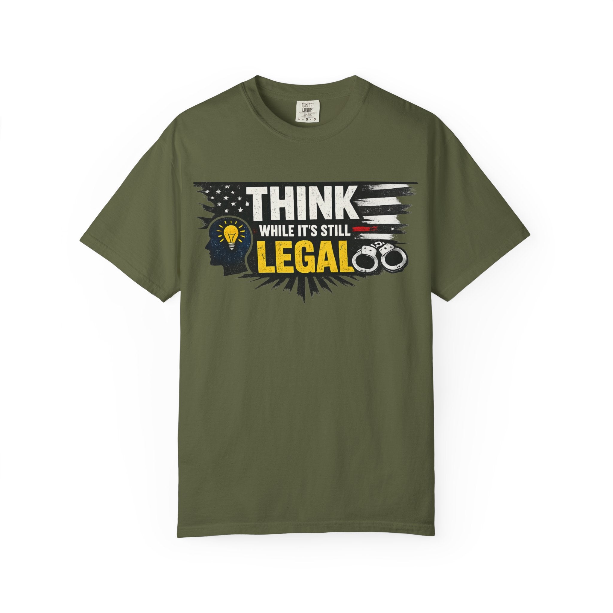 "The Endangered Species Act (For Your Brain)" Unisex Garment-Dyed T-shirt