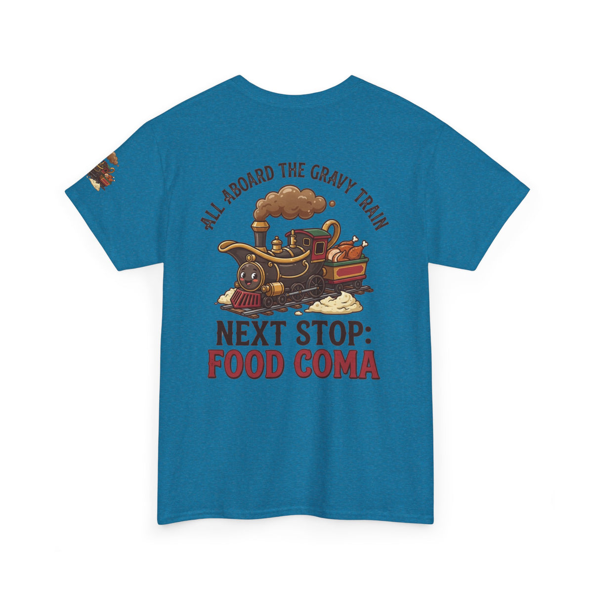 "Next Stop Food Coma" Premium Graphic Tee