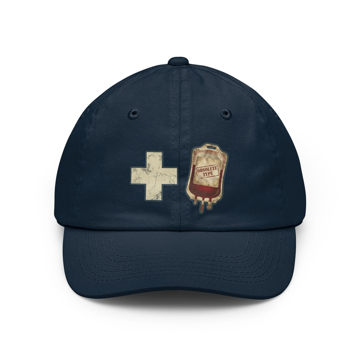 Color: Navy | Blood Type Dad Hat
