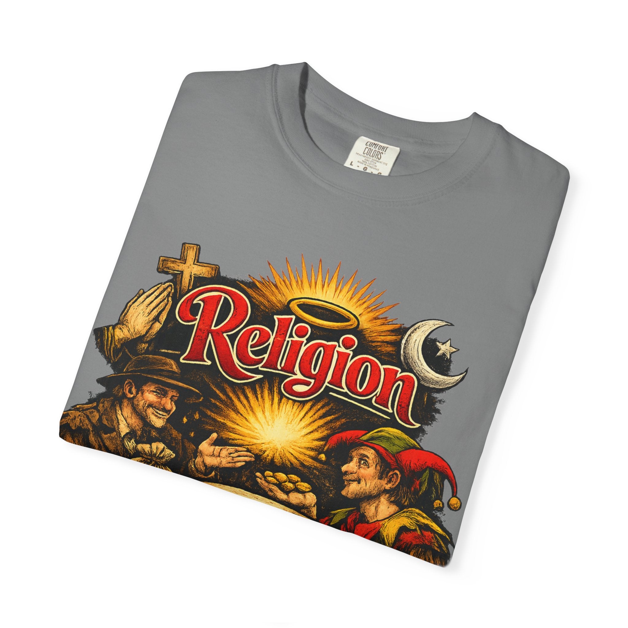 "The Original Transaction" Unisex Garment-Dyed T-shirt
