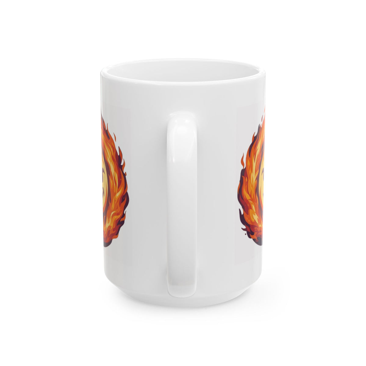 "I'm Going to Hell" White Ceramic Mug — Graphic