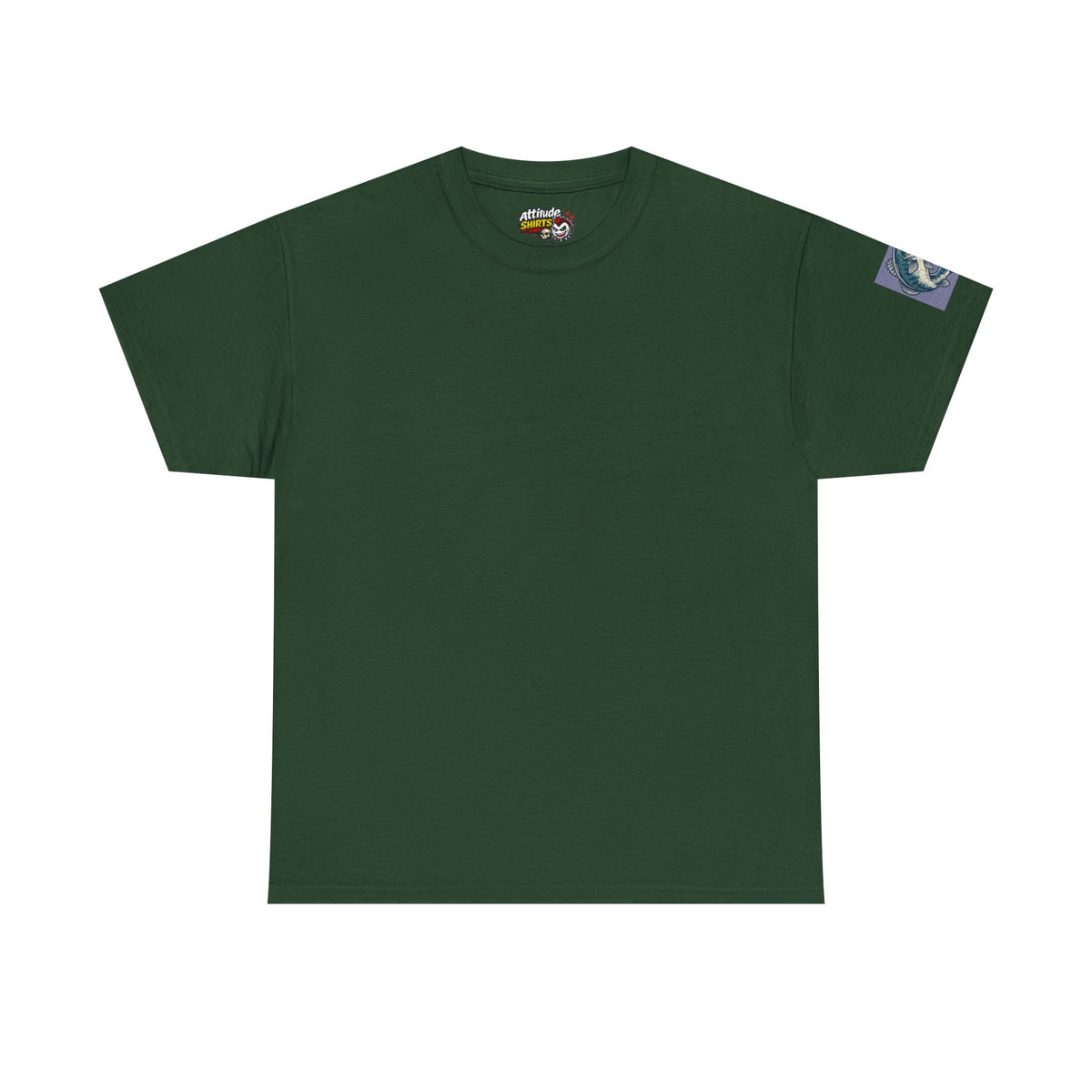 Color: Forest Green | Never Leave A Good Hole Premium Graphic Tee