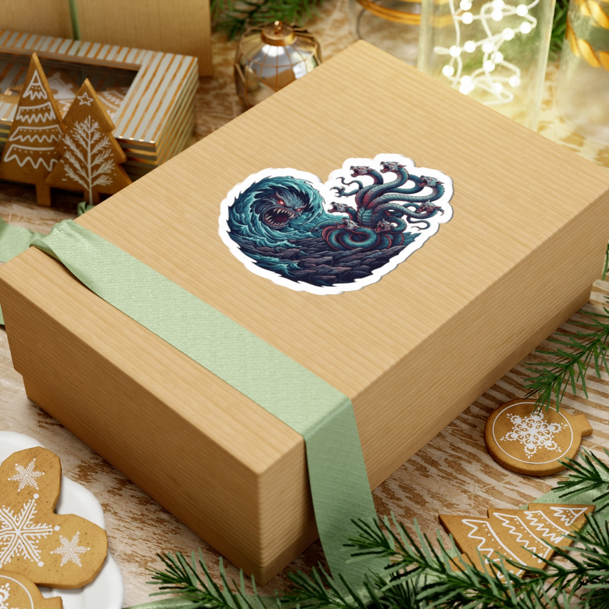 "Charybdis and Scylla (Greek Mythology)" Sticker — Main