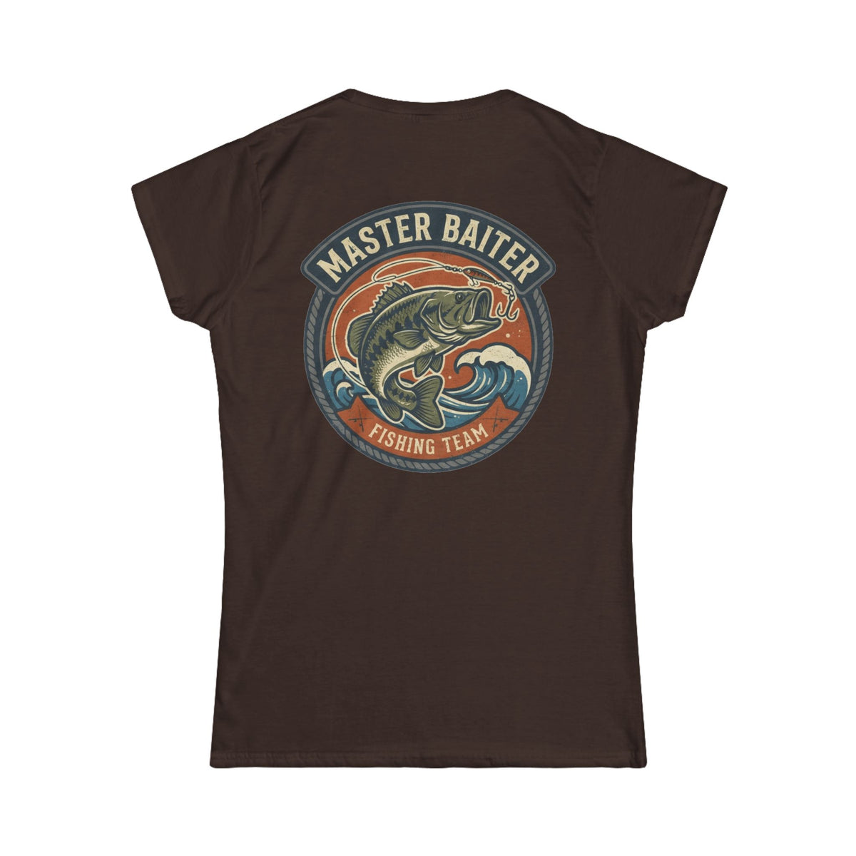 Color: Dark Chocolate | Master Baiter Women's Tee