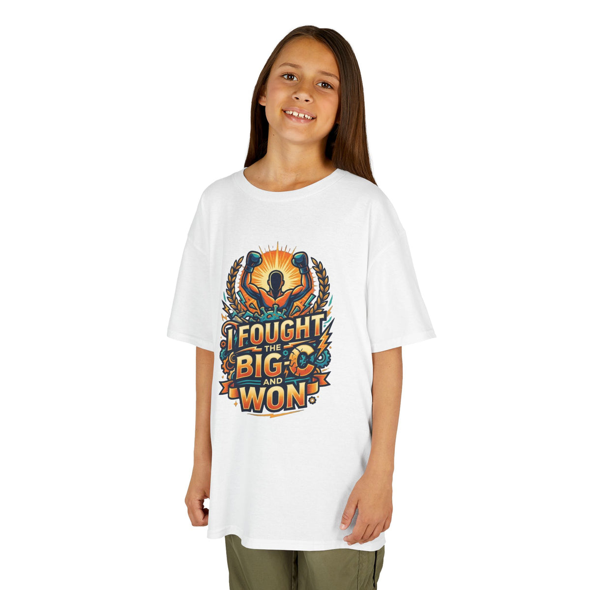 "I Fought The Big C and Won" Kids Tee