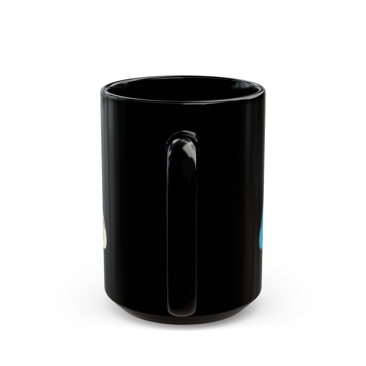"Good Book Series Not Dead Awkward In Bed" Black Ceramic Mug — Graphic