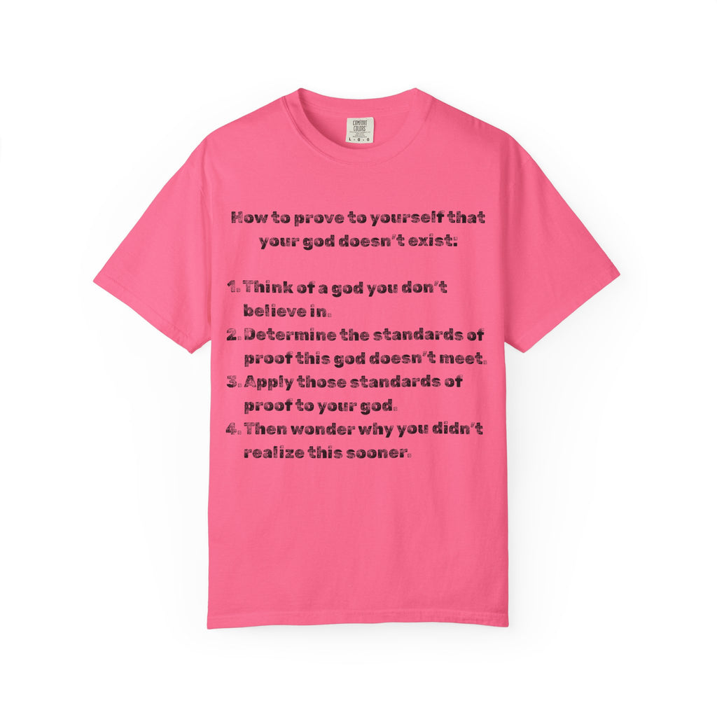 "Divine Double Standard" Unisex Garment-Dyed T-shirt