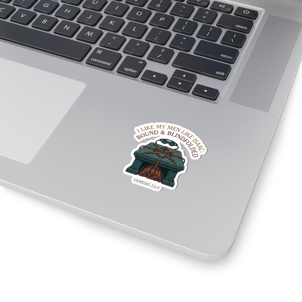 "Good Book Series Bound & Blindfolded" Sticker — Main