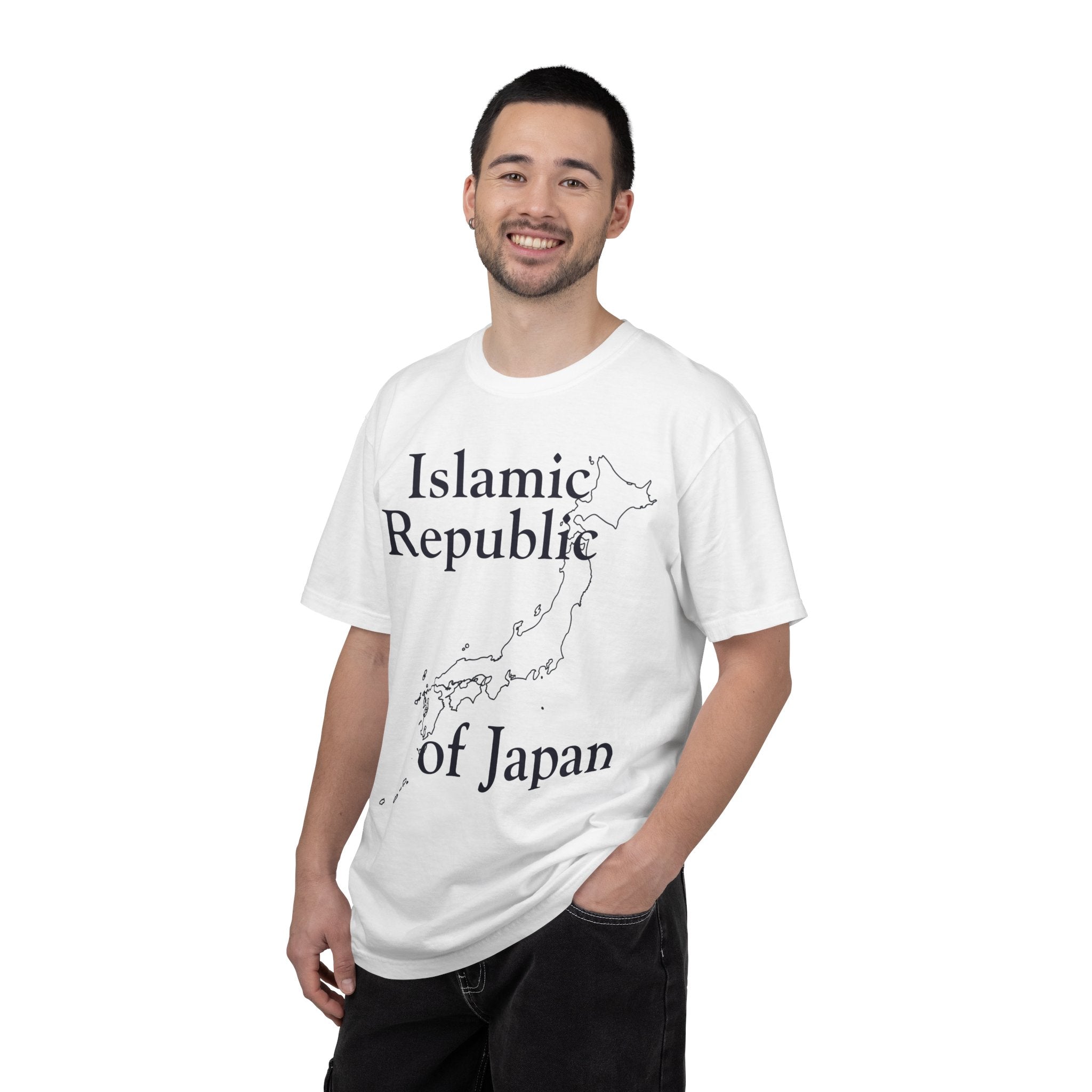"Islamic Republic of Japan" Unisex Garment-Dyed Tee
